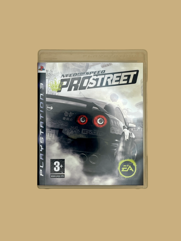 Playstation 3 need for speed pro street front