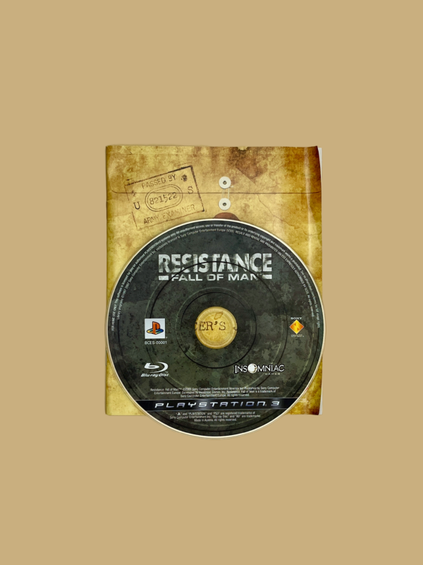 Playstation 3 resistance fall of man disc