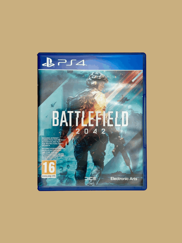 Playstation 4 battlefield 2042 front