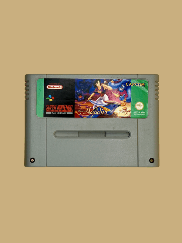 Snes aladdin front