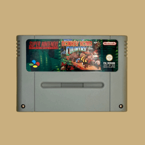 Snes donkey kong country front