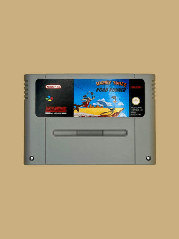 Snes looney tunes road runner front