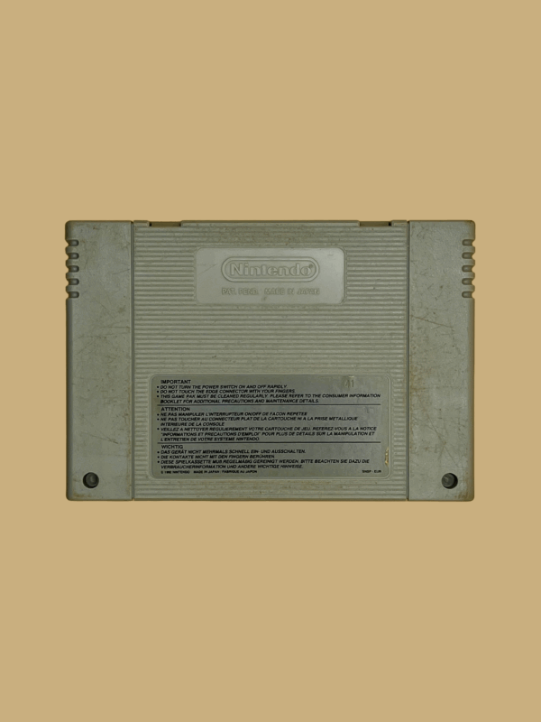 Snes super soccer back