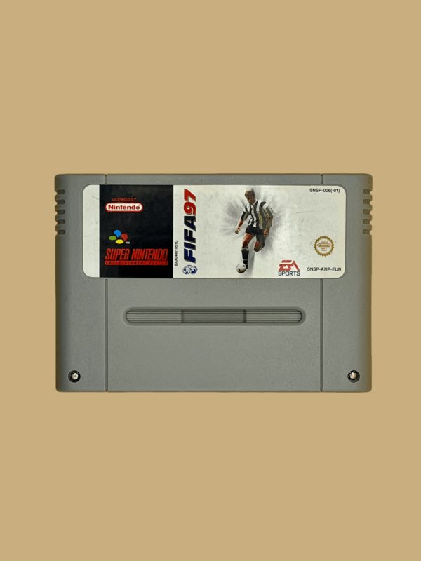 Super nintendo fifa 97 front