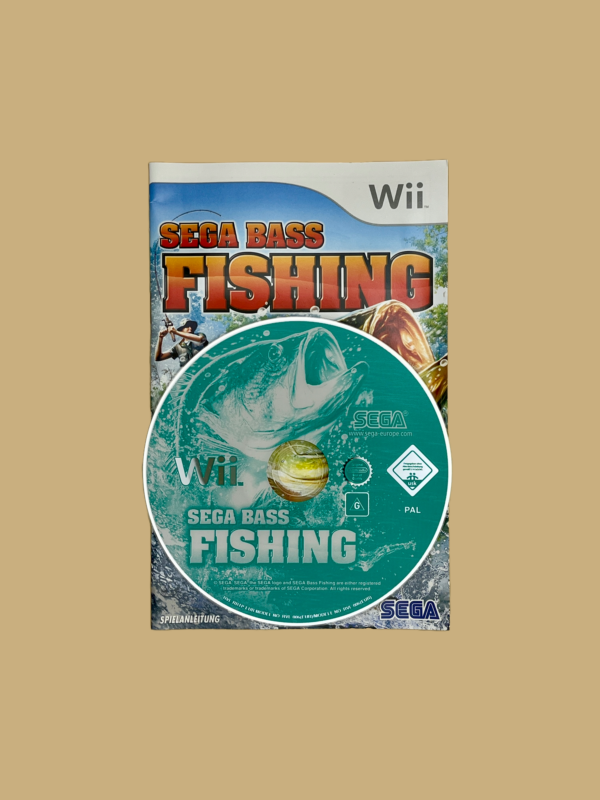 Wii sega bass fishing disc