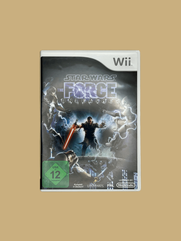 Wii star wars the force unleashed front