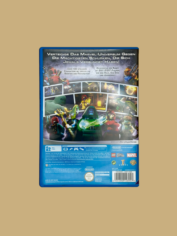 Wii u lego marvel super heroes back