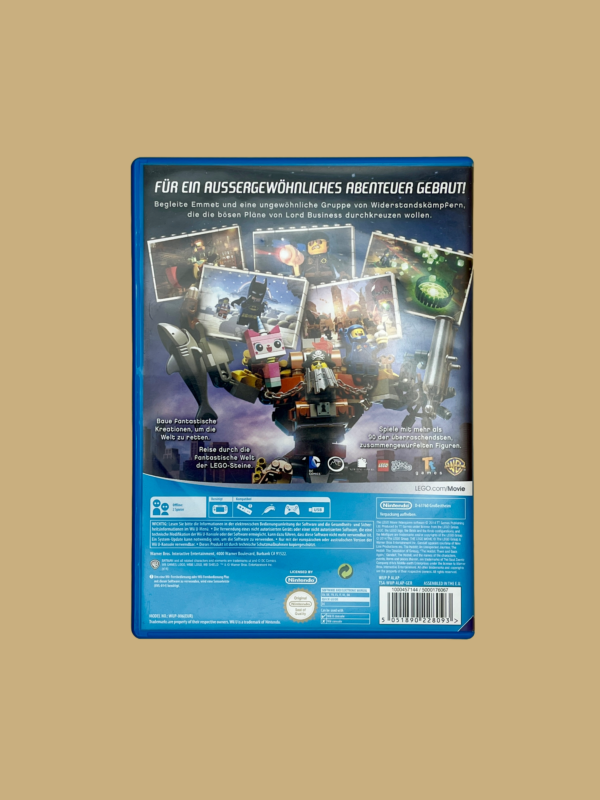 Wii u lego the movie videogame back
