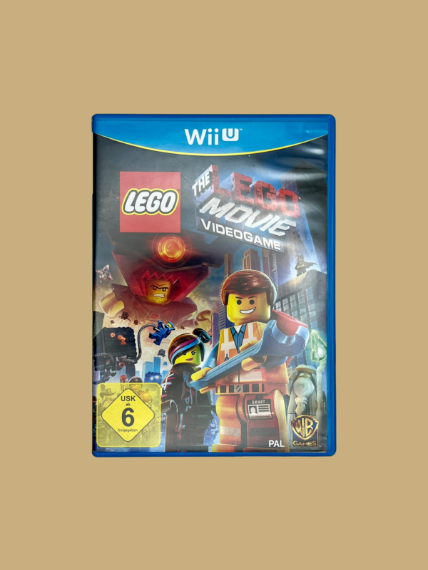 Wii u lego the movie videogame front