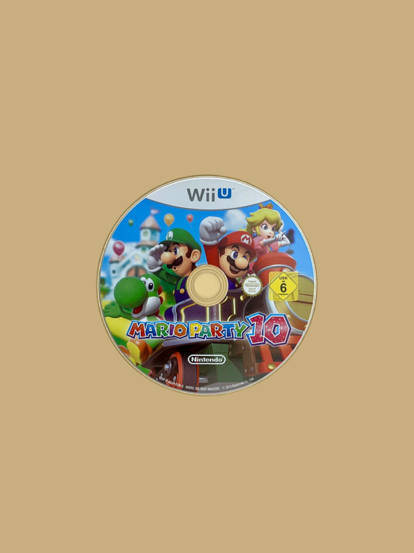 Wii u mario party 10 disc