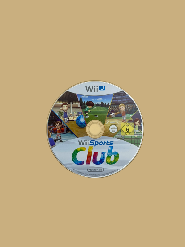 Wii u wii sports club disc