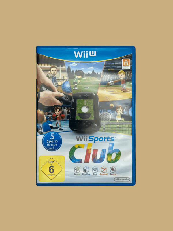 Wii u wii sports club front