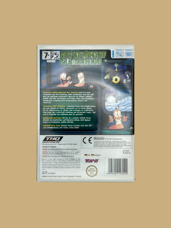 Wii worms odyssee im wurmraum back