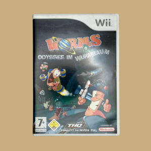 Wii worms odyssee im wurmraum front