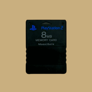 Sony Playstation 2 (PS2): 8MB Memory Card Schwarz (Model SCPH-10020)