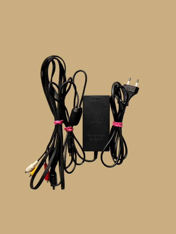 Sony Playstation 2 (PS2): Slim Schwarz (Model SCPH-77004) - Image 5