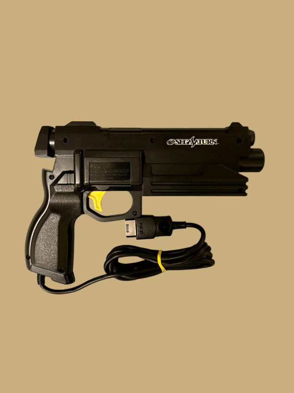 Sega Saturn: Virtua Gun Controller Schwarz - Image 2