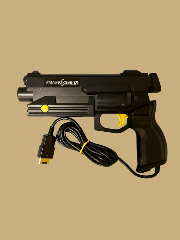 Sega Saturn: Virtua Gun Controller Schwarz