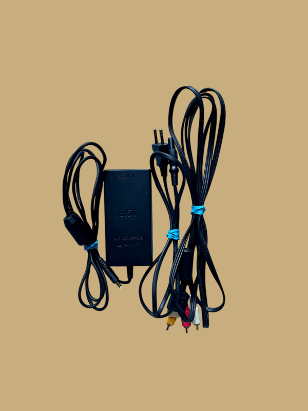 Sony Playstation 2 (PS2): Slim Silber (Model SCPH-70004) - Image 6