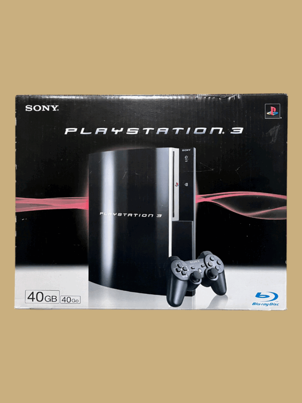 Sony Playstation 3 (PS3): 40GB (Model CECHG04)