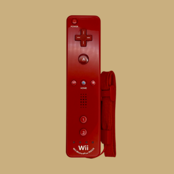 Remote Motion Plus Controller Rot (Model RVL-036)