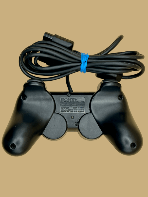 Sony Playstation 2 (PS2): DualShock 2 Controller Schwarz (Model SCPH-10010) - Image 2