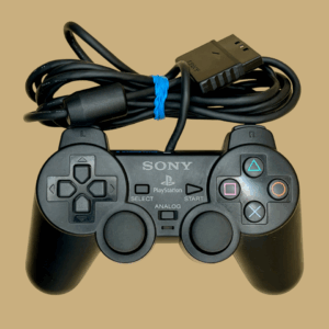Sony Playstation 2 (PS2): DualShock 2 Controller Schwarz (Model SCPH-10010)