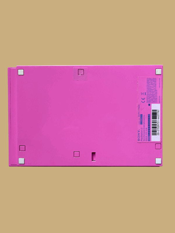 Sony Playstation 2 (PS2): Slim Pink (Model SCPH-77004) - Image 2