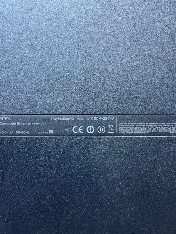 Sony Playstation 3 (PS3): Slim (Model CECH-2504A) – Bild 3