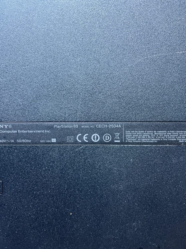 Sony Playstation 3 (PS3): Slim (Model CECH-2504A) – Bild 3