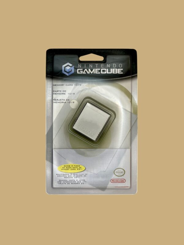 Nintendo GameCube: Memory Card (Model 1019)