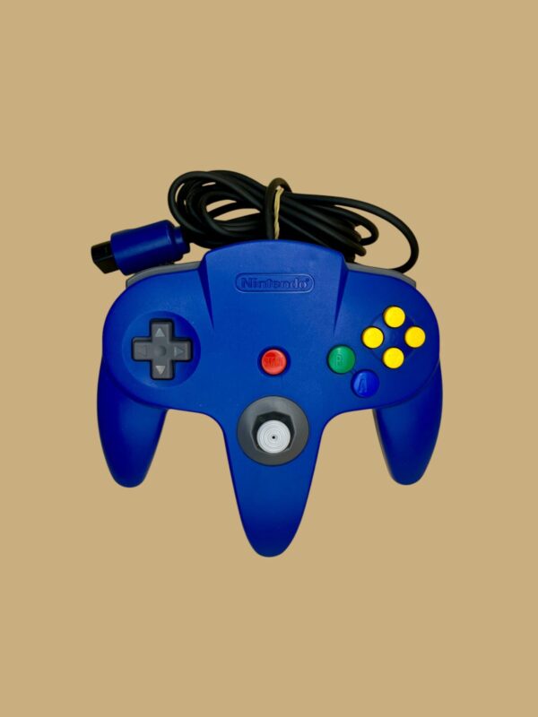 Nintendo 64: Controller Blau (Model NUS-005)
