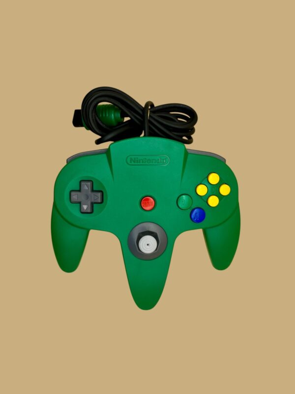 Nintendo 64: Controller Grün (Model NUS-005)