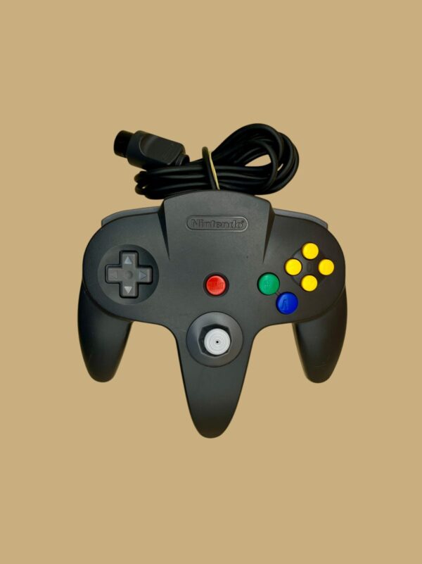 Nintendo 64: Controller Schwarz (Model NUS-005)
