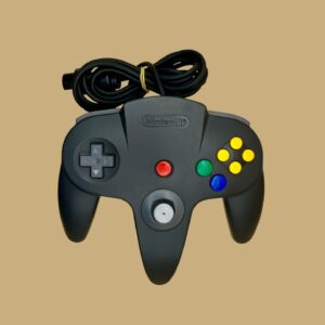 Nintendo 64: Controller Schwarz/Grau (Model NUS-005)