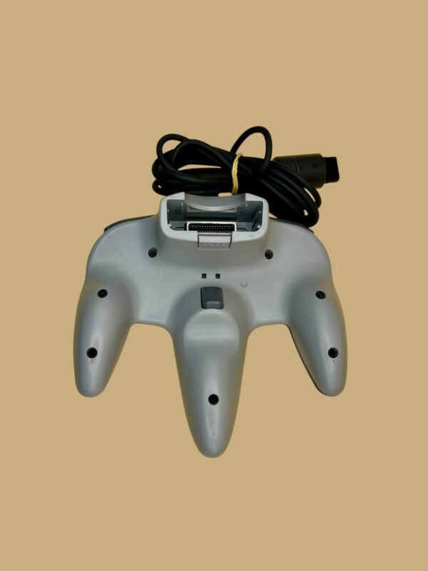 Nintendo 64: Controller Schwarz/Grau (Model NUS-005) - Image 2