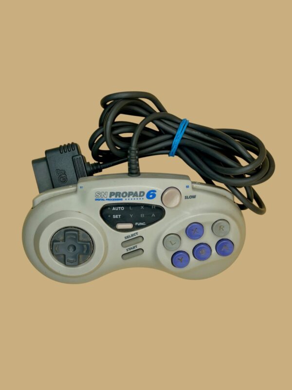 Super Nintendo Entertainment System (SNES): SN ProPad 6 Controller