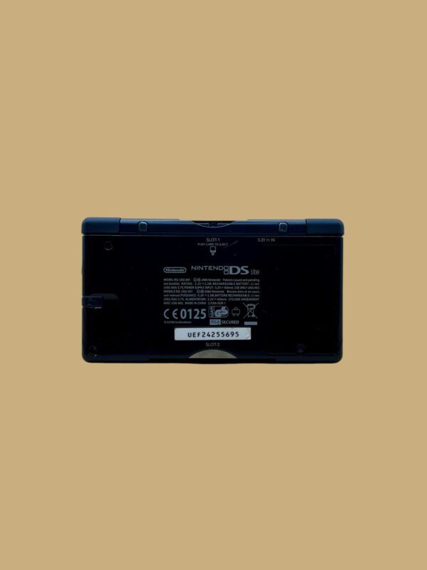 Nintendo DS Lite: Schwarz (Model USG-001) – Bild 2