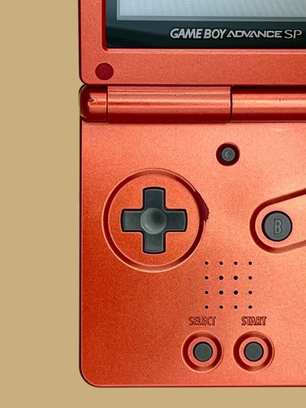 Nintendo Game Boy Advance SP: Rot (Model AGS-001) – Bild 4