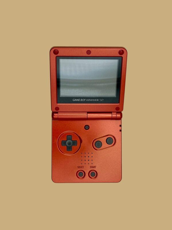 Nintendo Game Boy Advance SP: Rot (Model AGS-001) – Bild 3