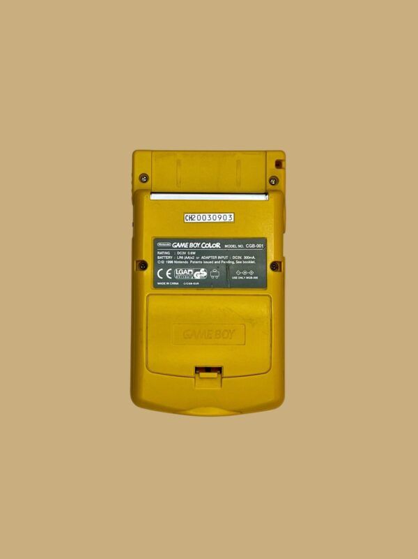Nintendo Game Boy Color: Gelb (Model CGB-001) – Bild 2