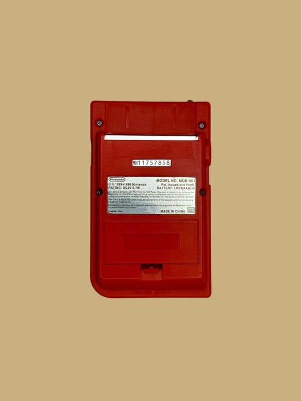Nintendo Game Boy Pocket: Rot (Model MGB-001) – Bild 6