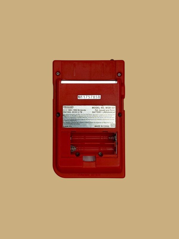 Nintendo Game Boy Pocket: Rot (Model MGB-001) – Bild 7