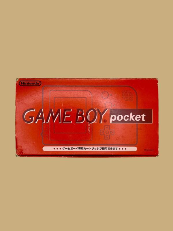 Nintendo Game Boy Pocket: Rot (Model MGB-001)