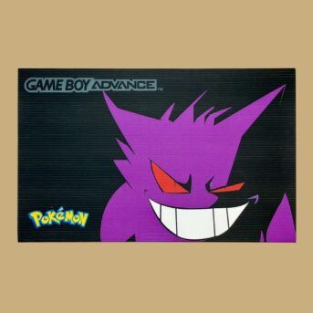 Nintendo Game Boy Advance mit IPS V5 Screen: Pokémon Gengar Edition