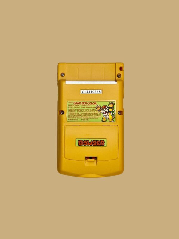 Nintendo Game Boy Color mit IPS V2 Screen: Super Mario Bowser Edition – Bild 5