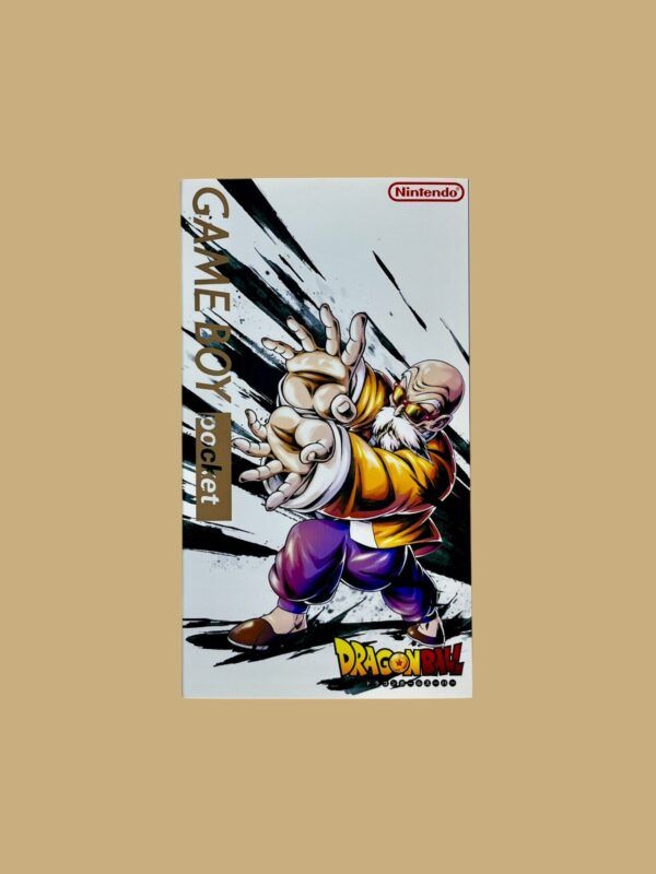 Nintendo Game Boy Pocket mit IPS V3 Screen: Dragon Ball Muten Roshi Edition