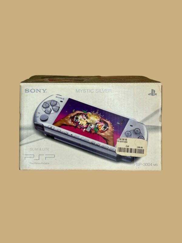 Sony PlayStation Portable (PSP) Slim & Lite: Silber (Model PSP3004)