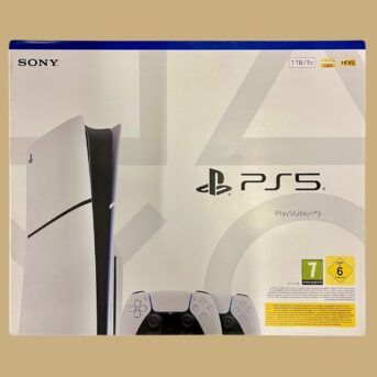 Sony Playstation 5 (PS5): Slim Disc Edition Bundle (Model CFI-2116) - mit Garantie und 3 Games