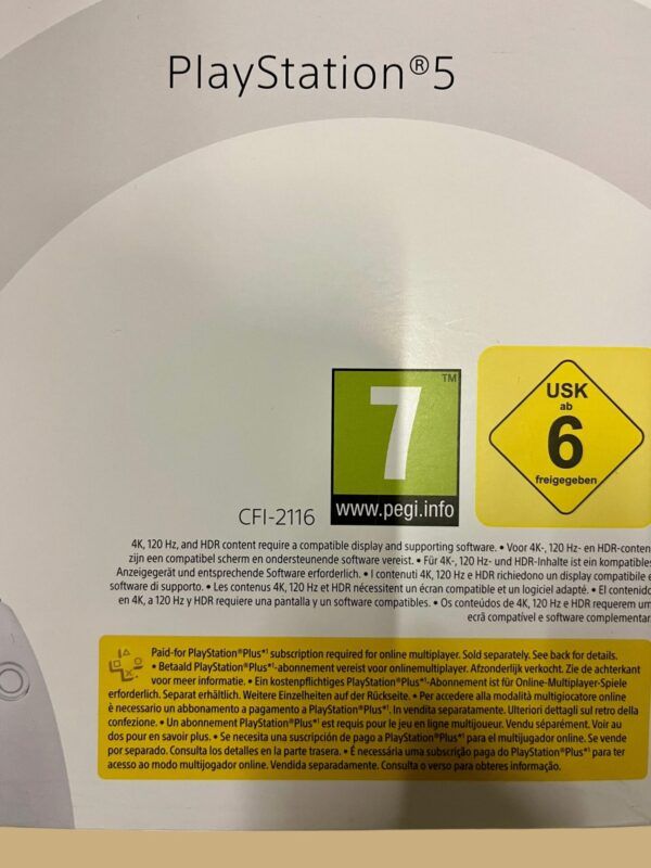Sony Playstation 5 (PS5): Slim Disc Edition Bundle (Model CFI-2116) - mit Garantie und 3 Games – Bild 2